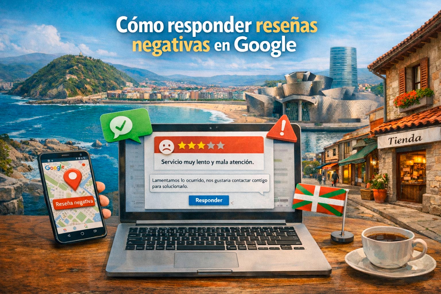 Cómo responder reseñas negativas en Google