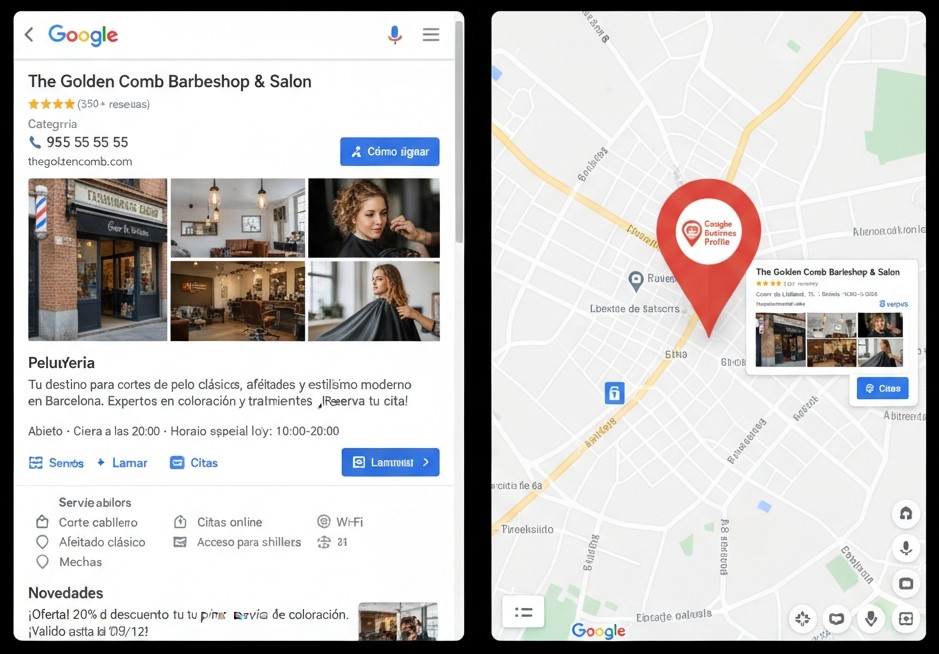 tunegociovisible adaki no aparece en google maps